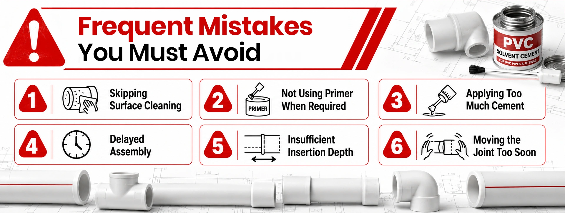 How to Apply PVC Solvent Cement Correctly for a Strong Bond